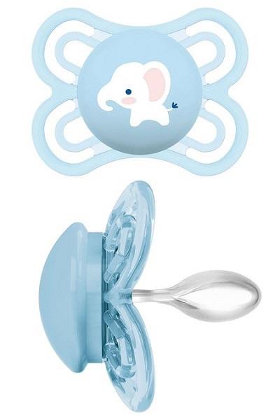 Succhietto Perfect Elefante 0+ in Silicone Maschio 1pz  MAM