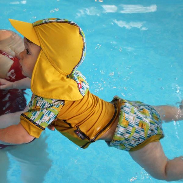 Costume Contenitivo Coccodrillo Tg M Pop-In Swim Nappy