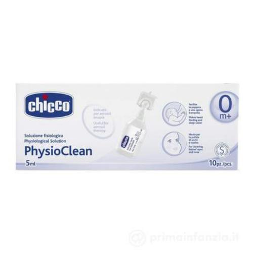 Soluzione Fisiologica PhysioClean 10pz x 5ml Chicco