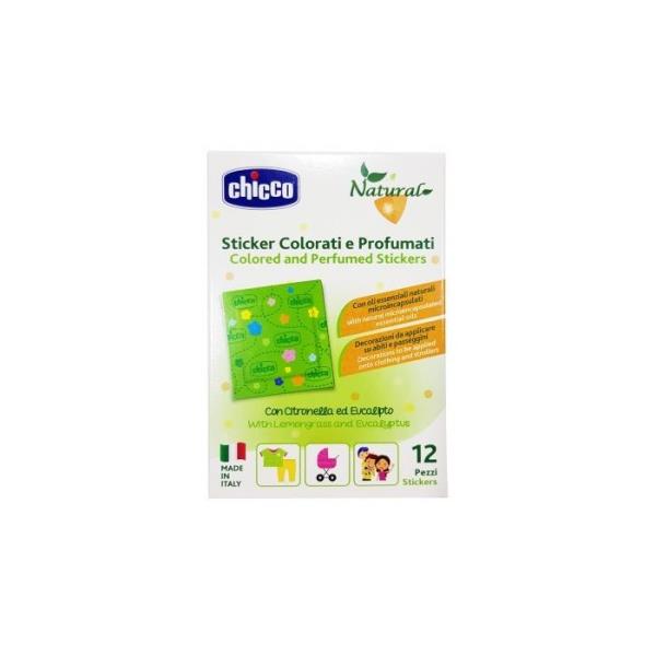 Stickers Anti Zanzare Colorati e Profumati 12 pz Chicco