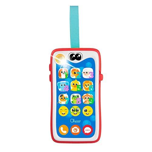 Cellulare elettronico parlante per bambini Smiley Smartphone Chicco