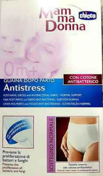 Guaina Dopo Parto Antistress in Cotone Antibatterico Chicco 