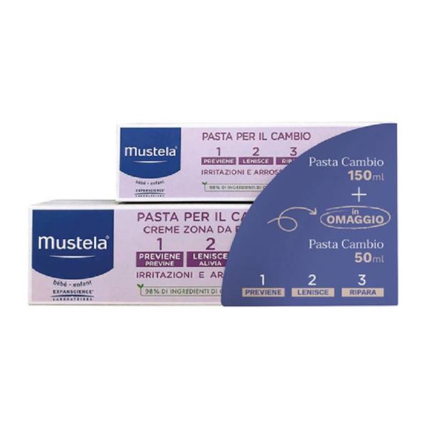 Pasta Protettiva Cambio 1,2,3 150ml+50ml Mustela 