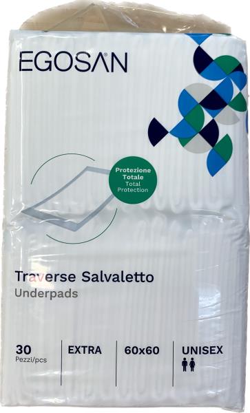 Telo Igienico Traversa Salvaletto usa e getta EGOSAN  30pz 60x60