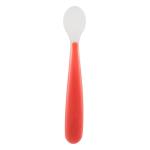 Cucchiaio Softy Spoon in Silicone 1 pz Chicco Arancione 6m+