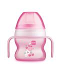 Tazza Starter Cup con Extra Soft Spout 4m+ Rosa MAM