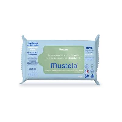 Salviette Detergenti Baby Mustela 60 pz